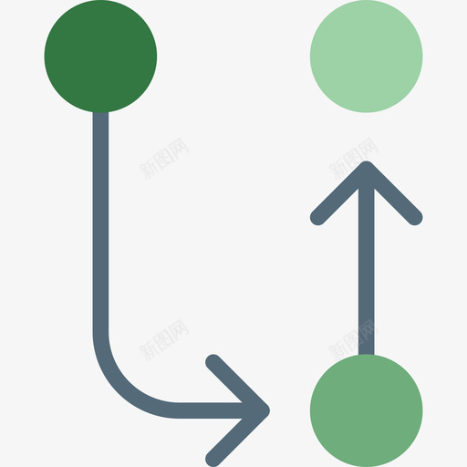 回路箭头集合3扁平图标svg_新图网 https://ixintu.com 回路 扁平 箭头集合3