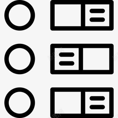 线性开关4图标图标