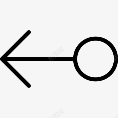 拖动箭头集线性图标图标