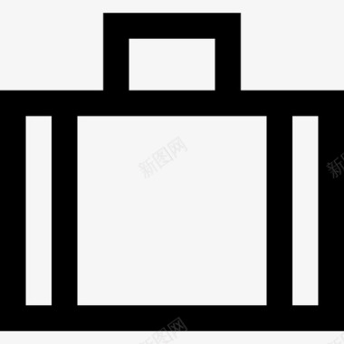 公文包业务要素2线性图标图标