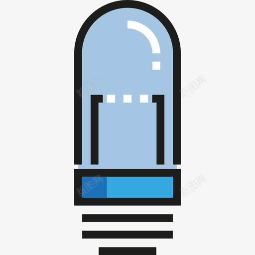 灯泡教育17线性颜色图标svg_新图网 https://ixintu.com 教育17 灯泡 线性颜色