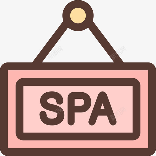 SpaSpa图标颜色svg_新图网 https://ixintu.com Spa Spa图标 颜色