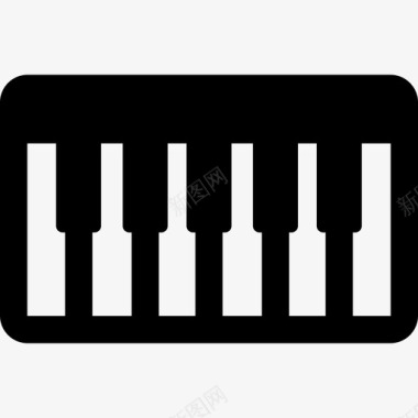 键盘乐器4填充图标图标