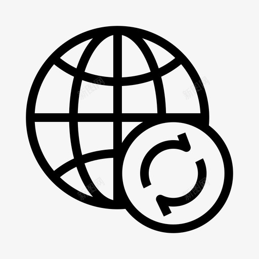 全球重装地球沃思图标svg_新图网 https://ixintu.com 世界 全球重装 地球 沃思 网络共享线路