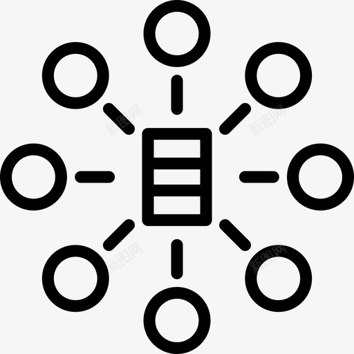 服务器网页标集合线性图标svg_新图网 https://ixintu.com 服务器 线性 网页设计图标集合