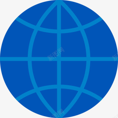全球商业元素5扁平图标图标