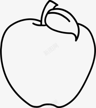 苹果秋天新鲜图标图标