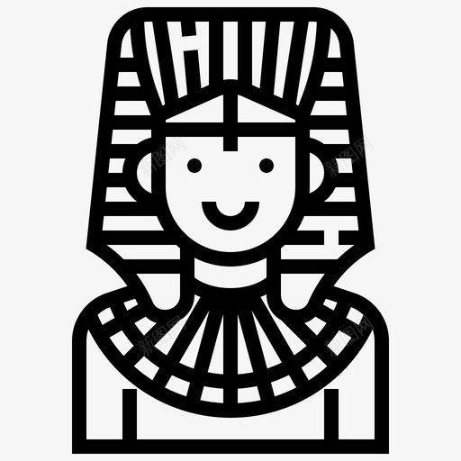 埃及男孩服装图标svg_新图网 https://ixintu.com 人 埃及 服装 民族服装1行 男 男孩