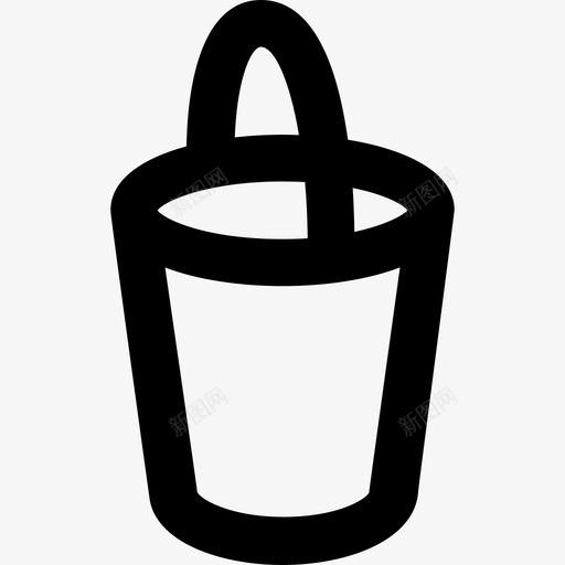 桶工业图标系列粗体圆形svg_新图网 https://ixintu.com 工业图标系列 桶 粗体圆形
