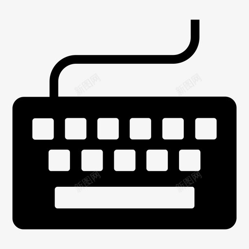 键盘输入按键图标svg_新图网 https://ixintu.com 按键 类型 输入 键盘