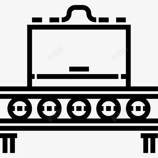 索赔机场8直线图标svg_新图网 https://ixintu.com 机场8 直线 索赔