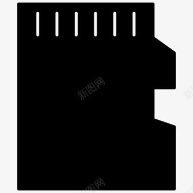 存储卡sd卡存储器图标图标