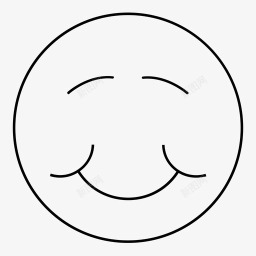 笑脸眨眼表情符号图标svg_新图网 https://ixintu.com 眨眼 笑脸 表情符号