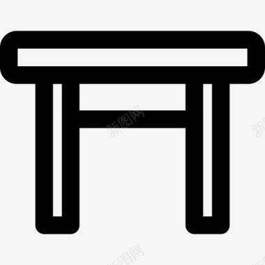 凳子家具932px线图标图标