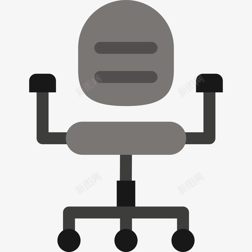 椅子商务14平的图标svg_新图网 https://ixintu.com 商务14 平的 椅子