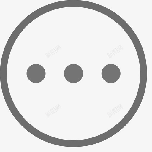 icon_更多svg_新图网 https://ixintu.com icon_更多