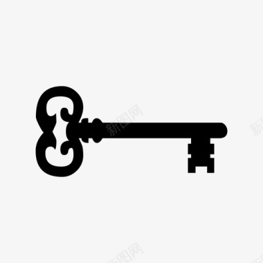 钥匙房子钥匙安全钥匙图标图标