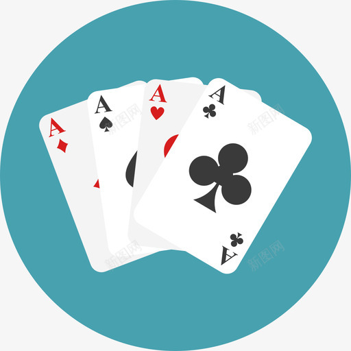 扑克赌博2圈平图标svg_新图网 https://ixintu.com 圈平 扑克 赌博2