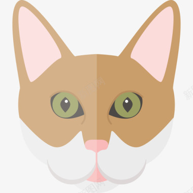 新加坡动物猫套图标图标