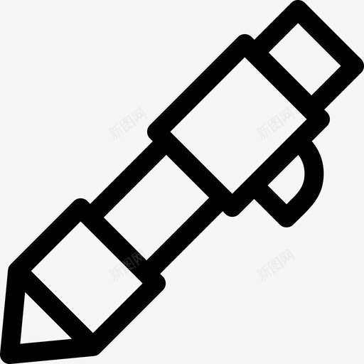 钢笔编辑工具学习收藏图标svg_新图网 https://ixintu.com 学习收藏 编辑工具 钢笔