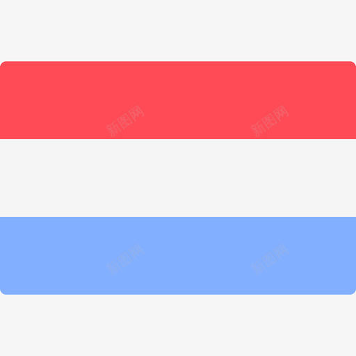 卢森堡国际国旗长方形图标svg_新图网 https://ixintu.com 卢森堡 国际国旗 长方形