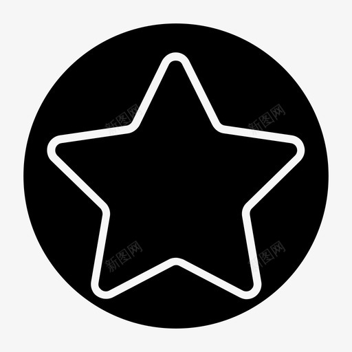 星星最爱速率图标svg_新图网 https://ixintu.com 形状 星星 最爱 用户界面 速率
