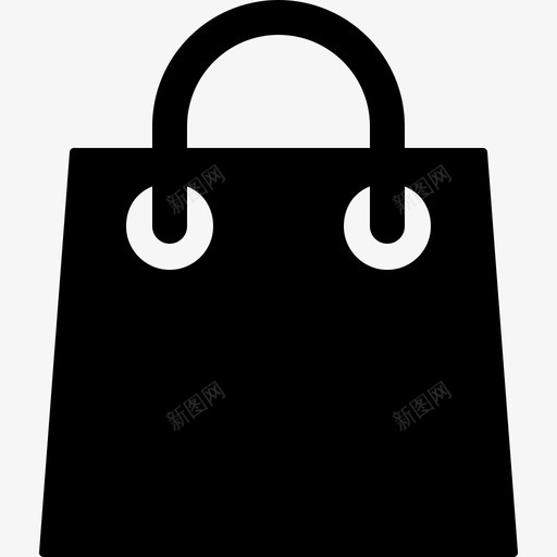 购物袋电子商务3填充128px图标svg_新图网 https://ixintu.com 填充128px 电子商务3 购物袋