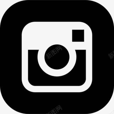 Instagram社交媒体9solid图标图标