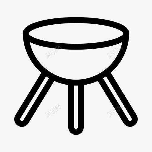 烧烤烹饪设备食品和餐厅图标svg_新图网 https://ixintu.com 烧烤 烹饪设备 食品和餐厅