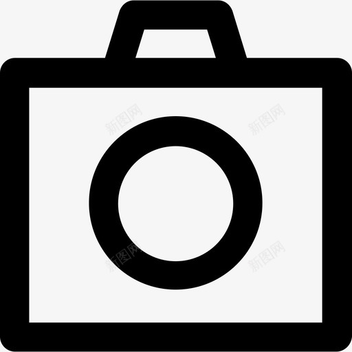 照相摄像机通讯2图标svg_新图网 https://ixintu.com 摄像机 照相 粗体圆形 通讯2