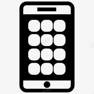 智能手机手机智能手机维修图标图标