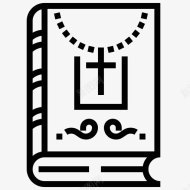 圣经基督教圣典图标图标
