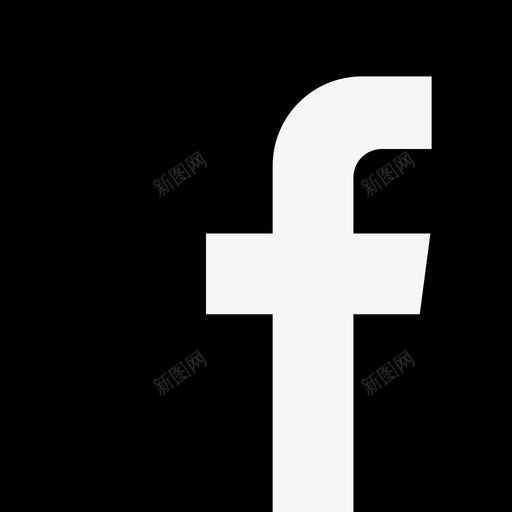 Facebook社交媒体社交网络徽标图标svg_新图网 https://ixintu.com Facebook 社交媒体 社交网络徽标