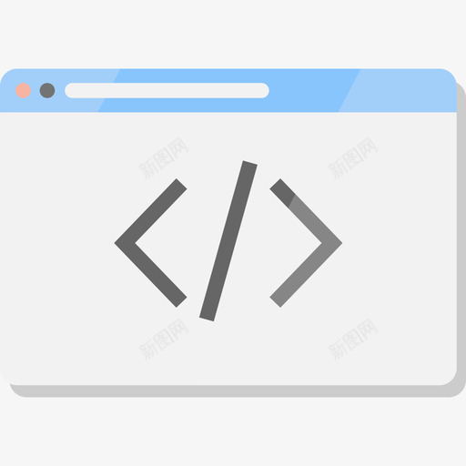 浏览器网页集平面图标svg_新图网 https://ixintu.com 平面 浏览器 网页设计集