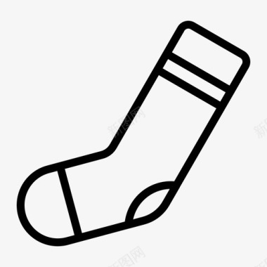 袜子脚腿图标图标