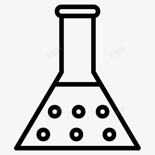 管烧杯化工图标svg_新图网 https://ixintu.com 化工 实验 烧杯 科技线 管 设备