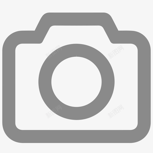 camera-空心svg_新图网 https://ixintu.com camera-空心