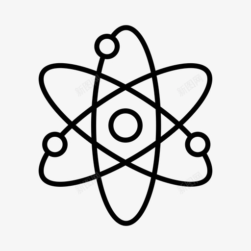 物理天才创新图标svg_新图网 https://ixintu.com 创新 天才 核 物理 科学