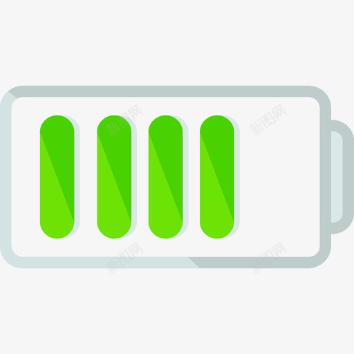电池电子5没电图标svg_新图网 https://ixintu.com 没电 电子5 电池