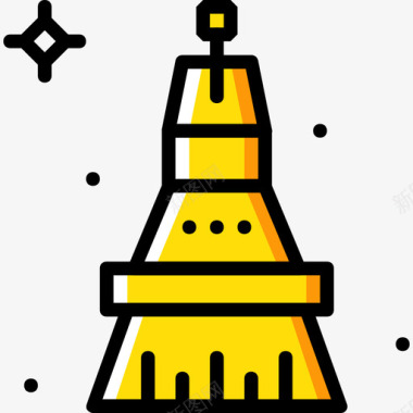 太空舱太空13号黄色图标图标