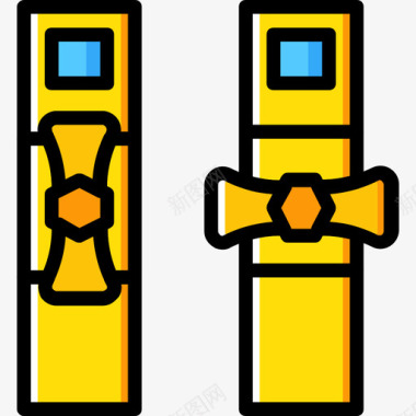 燃气管道施工8黄色图标图标