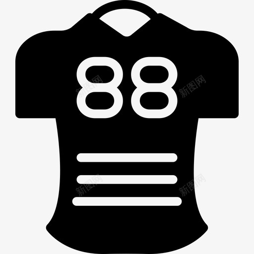 足球运动衫运动套装填充物图标svg_新图网 https://ixintu.com 填充物 足球运动衫 运动套装