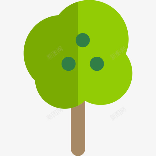 果树生态5平坦图标svg_新图网 https://ixintu.com 平坦 果树 生态5