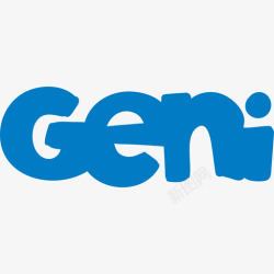 GENIGeni手绘社交网络颜色图标高清图片