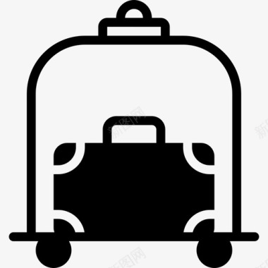 行李酒店服务7填充图标图标