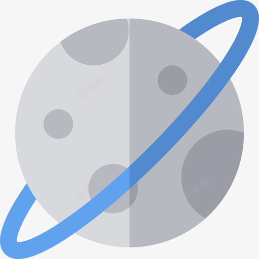 土星天文3平的图标svg_新图网 https://ixintu.com 土星 天文3 平的