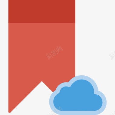 书签交互资源2平面图标图标