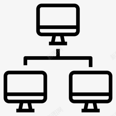 网络连接监视器图标图标