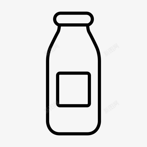 采购产品牛奶乳制品奶瓶图标svg_新图网 https://ixintu.com 乳制品 农业 农业园艺 奶瓶 采购产品牛奶