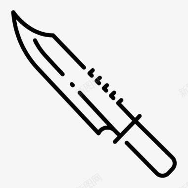 刀刀具锋利图标图标